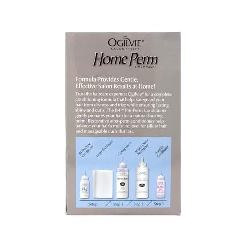 Ogilvie Salon Styles Home Perm The Original - For Color Treated, Normal Hair - 6 pc