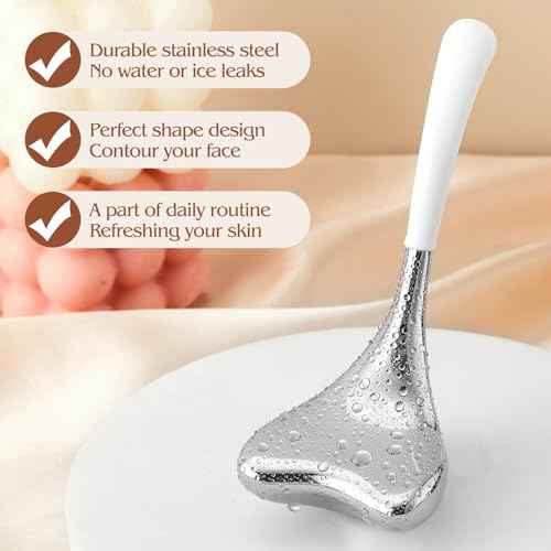 Cryo Sticks for Face - Gua Sha and Massage 2-in-1, Ice Globes-Facial Skin Care Tools for Women, Cold Globes for Facials, Cooling Face Globes