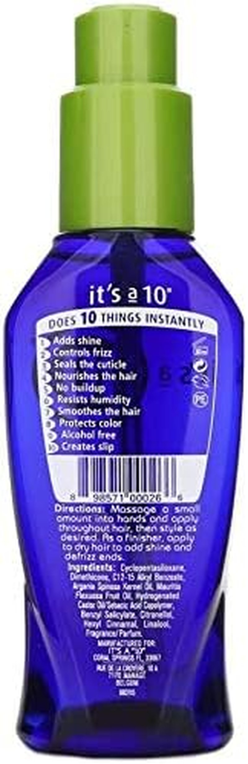 It's A 10 Miracle Style Serum - Frizz Control & Shine | 4 oz Hair Treatment
