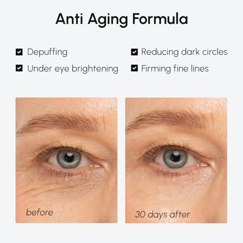 MAREE Under Eye Balm Stick Hydrating - Retinol Caffeine Under Eye Brightener Stick for Older Women - Collagen Under Eye Cream for Dark Circles & Wrinkles - Skin Care Treatment Moisturizer