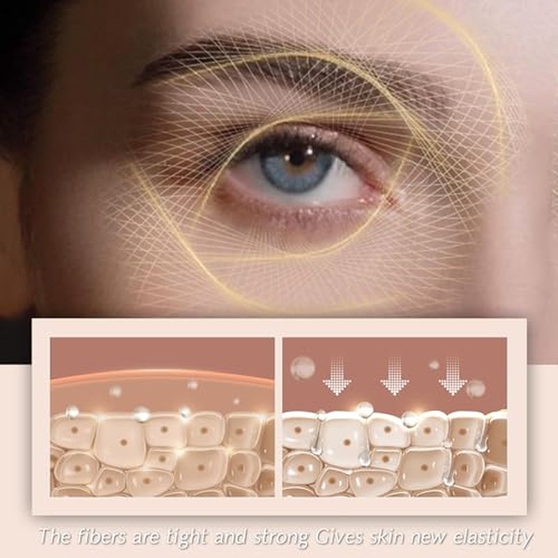 Firming Eye Gel with Hyaluronic Acid & Collagen ? Hydrating Treatment to Reduce Fine Lines, Lightweight Anti-Aging Under Eye Cream for Daily Use