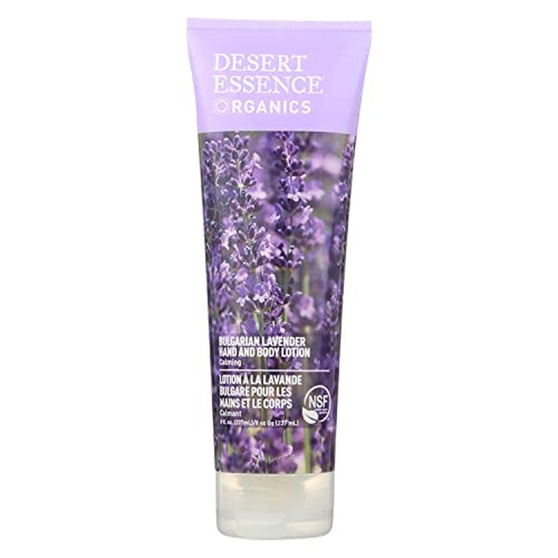 DESERT ESSENCE Lavender Hand And Body Lotion, 8 FZ