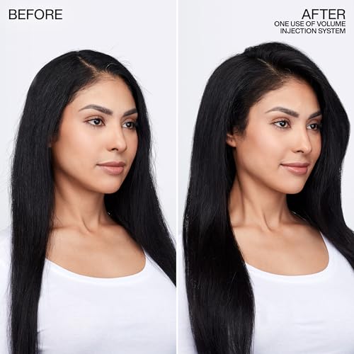 Redken Volume Injection Shampoo For Fine Hair - Adds Lift & Body, Volumizing & Detangling Without Weighing Down, Paraben Free