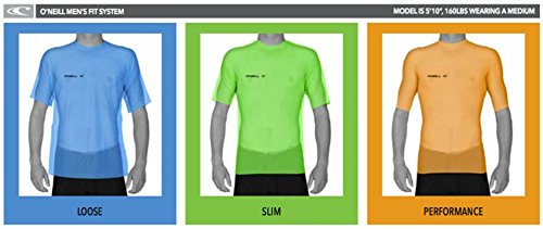 O'Neill Men's Basic Skins UPF 50+ Long Sleeve Sun Shirt, Black, 2XL