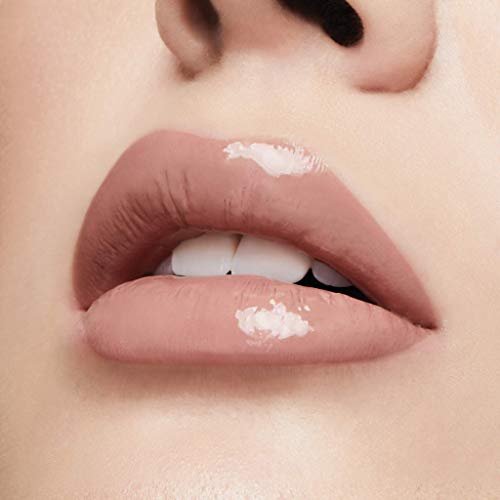 Milani Lip Gloss, Keep It Full Nourishing Lip Plumper with Hyaluronic Acid & Peptides for Soft, Fuller-Looking Lips (0.13 Fl. Oz.) Soft Rose