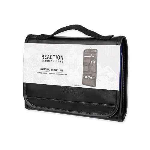 Kenneth Cole REACTION Men's Hanging Toiletry Travel Kit