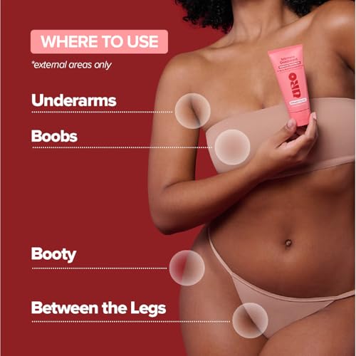 O Positiv URO Intimate Whole Body Deodorant Cream ? Dermatologist Tested, Hypoallergenic, Non-irritating, Aluminum Free, Unscented, Dries Clear ? Odor & Moisture Control, Anti-Chafing ? 3 Oz Tube