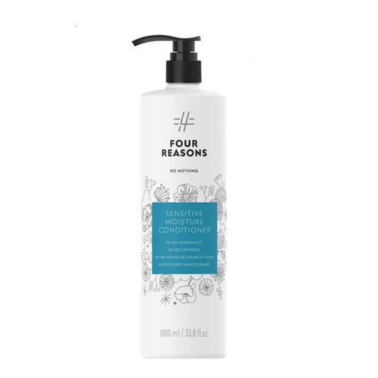 No nothing Moisture Conditioner, Hypoallergenic Care for Dry Hair & Sensitive Scalp, Softens & Hydrates Without Irritation, Fragrance-Free, Vegan, Hair Conditioner for Women, Paraben Free, 33.8 fl oz