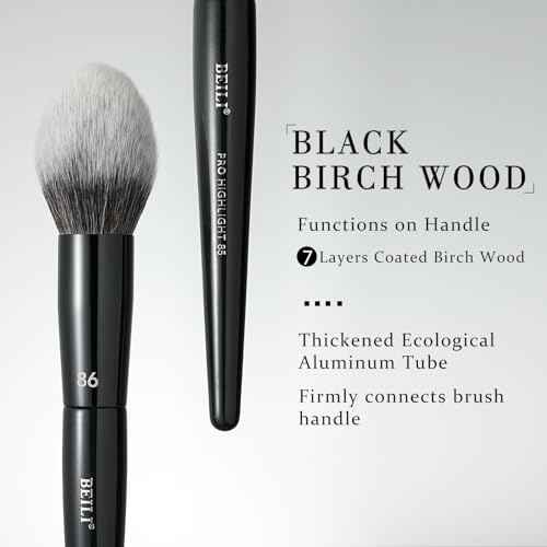 BEILI Makeup Brushes 14Pcs Professional Eyeshadow Brush Set Premium Synthetic Makeup Brushes for Liquid, Cream & Powder Eyeshadow