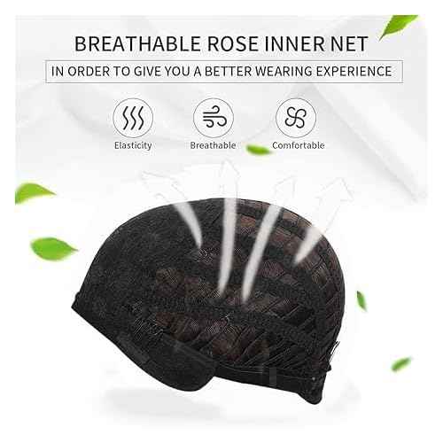 Mens Black Short Wig Middle Part Layered Straight Fluffy Hair for Male Daily Party Costume Cosplay Wear