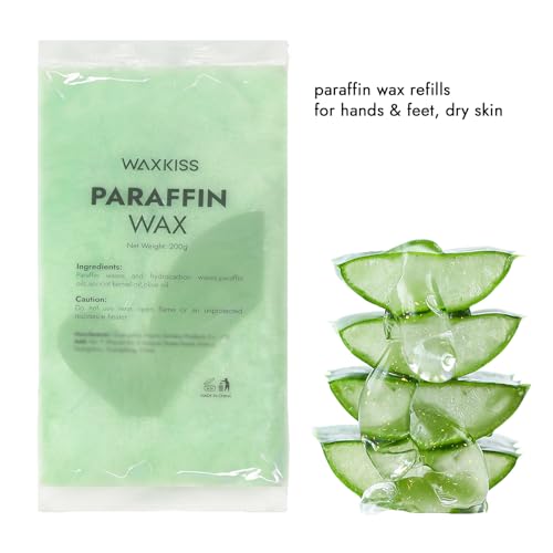 Paraffin Wax for Hand and Feet, 6 Packs Aloe vera Paraffin Wax Refill for Paraffin Wax Bath Hydration