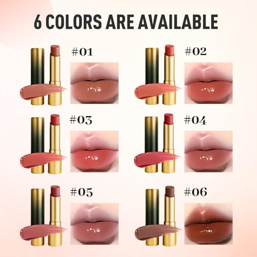 Finding Ferdinand Black Lip Balm, Lip Balm With Chocolate Mixed Berries Scent, Caramel Moisturizing Hydrating Lip Gloss for Women, Honey Lipstick Tinted Lip Balms for All Skin Tones (Deep Cold Brown)