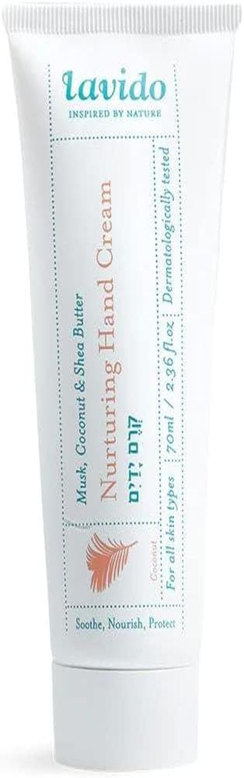 Lavido - Natural Nurturing Hand Cream (2.36 fl oz | 70 ml) (Musk & Coconut)