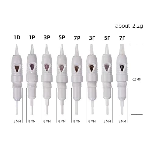50pcs Microblading Cartridge Needle for Charmant Device Permanent Makeup Machine Pen Charme Princess Tattoo Machine Needles (50pcs 5P)