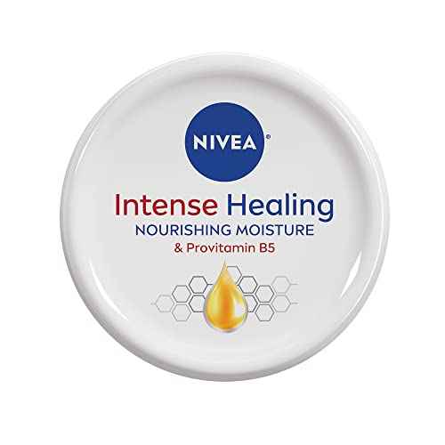 Nivea Intense Healing Cream, Moisturizing Body Cream for Dry Skin, 13.5 oz jar (Pack of 2)