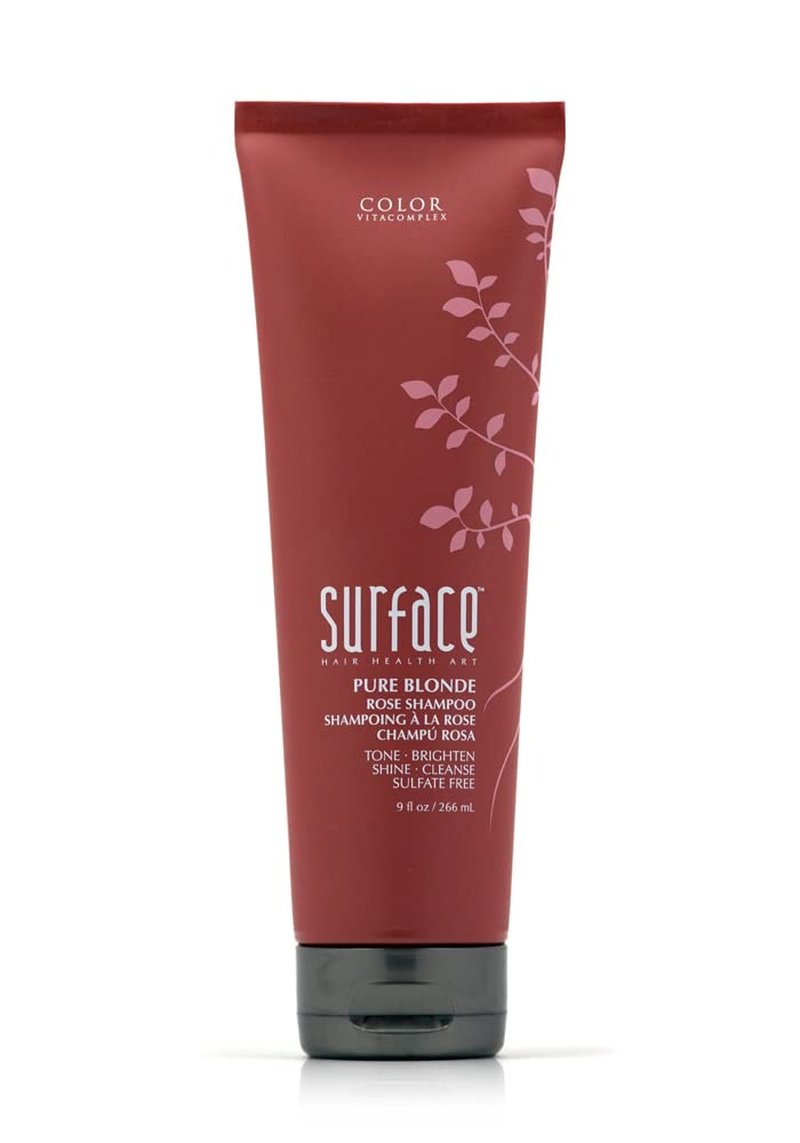 Pure Blonde Rose Shampoo - Sulfate-Free & Paraben-Free Cleansing, Shine & Tone | 9oz