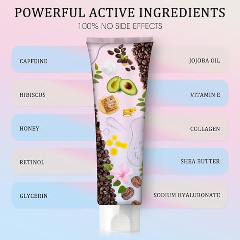 B Flat Belly Firming Cream - Moisturizing & Firming for Stomach, Body Lotion for Women and Men,Thighs and Butt 125 ML? +5 ML
