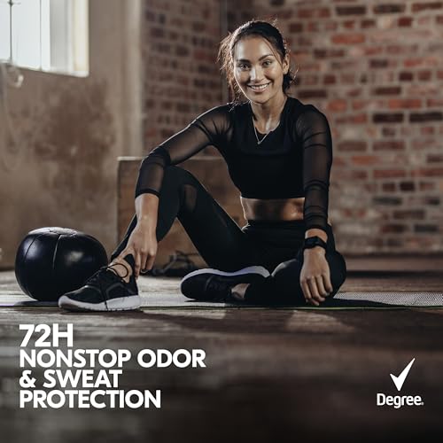 Degree Advanced Antiperspirant Deodorant 4 count 72-Hour Sweat & Odor Protection Shower Clean Antiperspirant for Women with MotionSense Technology 2.6 oz