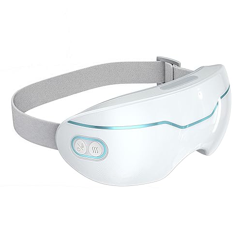 Eye Steamer for Dry Eye, Steam Therapy Mask 2 Levels, Adjustable Steam Eye Massager with Heat, Smart Hot & Cold Nano Mist Eye Moisturizing, Gifts for Women Men Mom Dad