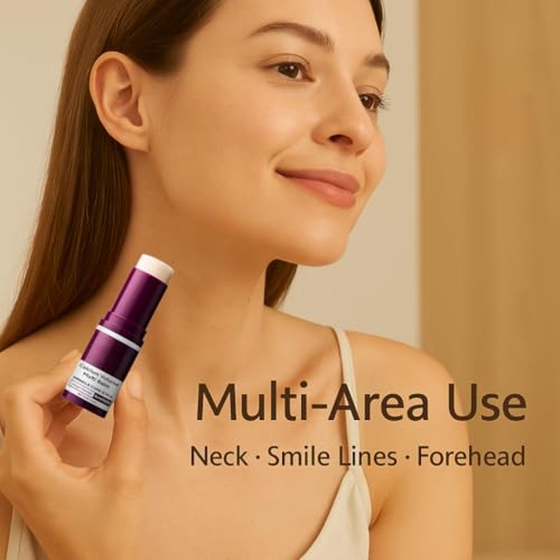 Calcium Volume Multi Balm 2 Pack ? Wrinkle Care Stick with Collagen Extract, Hydrating & Firming Multi Balm for Eyes, Neck, Smile Lines ? Portable Anti-Aging Moisturizing Stick