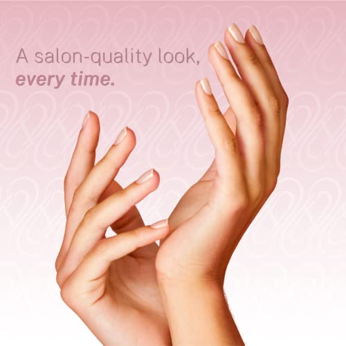 Tammy Taylor Natural Square Nail Tip Extensions, Full Coverage, Natural Lightweight, Long Lasting, Salon Grade Professional Pre Etched Acrylic Nail Tips, Well Less Fake Nails (100 count)