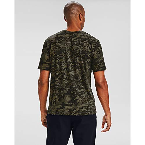 Under Armour Men's ABC CAMO Short-Sleeve T-Shirt, Black (001)/White, XX-Large Tall
