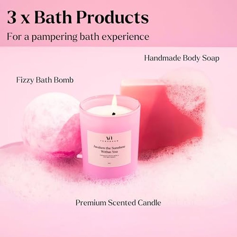 Spa Gifts for Women - Premium Self Care Spa Kit With Bath, Skin Care Sets & Self Care Items - Ultimate Pampering Set - Christmas Gifts for Women - Birthday Gifts- Spa Gift Baskets (Pack of 20)