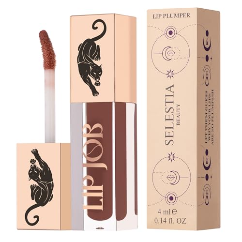 Lip Plumper Gloss ? Lip Job ? Glossy Finish, Hydrating & Smoothing Formula, 0.14 fl oz (Keep Me Satisfied)
