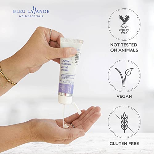 Bleu Lavande - Soothing Hand Care Aromatherapy Set ? Lavender Hand Soap & Lavender Hand Creams ? Infused with Premium and 100% Pure Lavender Essential Oil - Natural & Vegan Lavender Products
