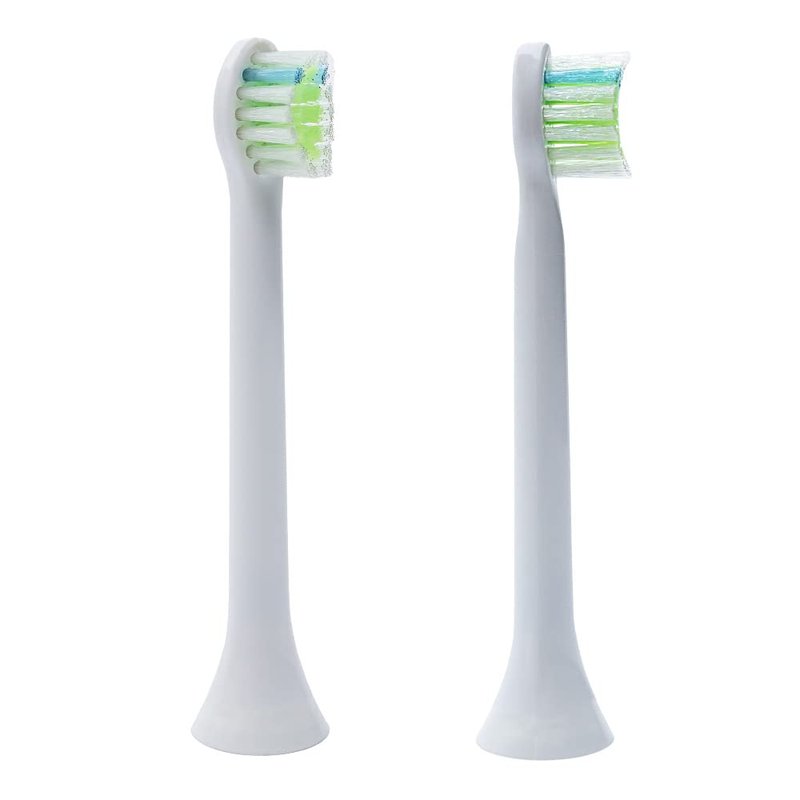 Replacement Compact Brush Heads, Compatible with Philips Sonicare Diamond Clean Toothbrush - 4 Pack