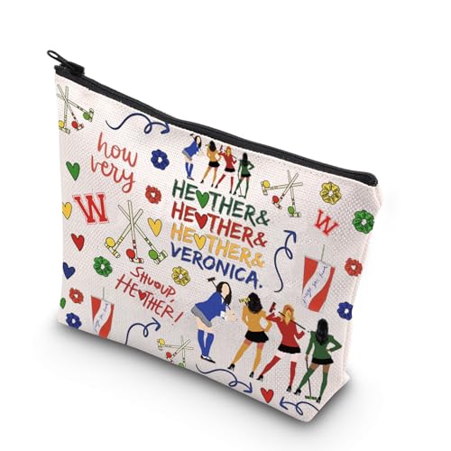 TSOTMO Sisters Musical Survival Bag Musical Queens Inspired Gift With Zipper Muscial Lover Toiletry Bag (Musical how very)