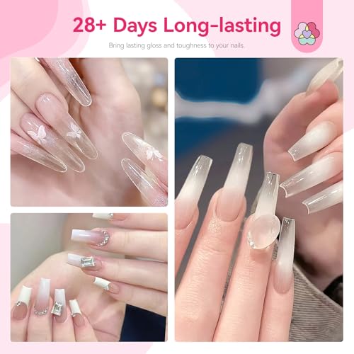 SAVILAND Dip Powder Liquid Set: 20 ml Ultimate Nail Dip System Essentials Liquid Large Capacity Dipping Base Activator Top Coat Brush Saver No Curing Needed for DIY Home Manicure