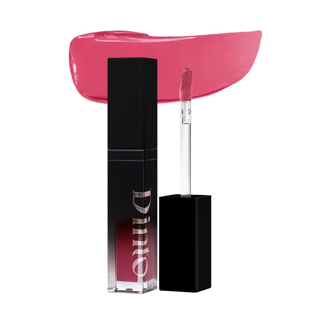 DINTO (Peter & Wendy Collection Deep-Kissed Plumping Lip Enamel - Glitter Lip Gloss, High Shine, Cooling Plumping, Long-Lasting, Vegan & Cruelty-Free (160 Euphoric Bell, 4ml)
