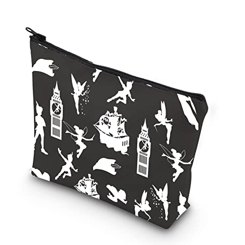 TSOTMO Fairytale Fans Cosmetic Bag Movie Merchandise Makeup Bag Cartoons Bag Gift For Women (peter pan)