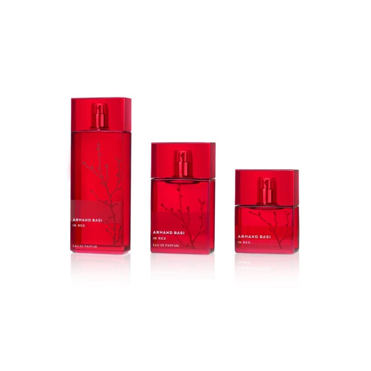 Armand Basi Red Eau De Parfum Spray - 3.4 Ounce | Elegant Fragrance for Women