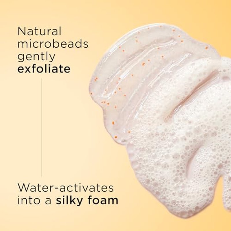 Clarins One-Step Gentle Exfoliating Cleanser | 3-In-1 Cleanser, Makeup Remover and Exfoliator | Boosts Radiance | Plant-Based Exfoliating Beads | All Skin Types | 4.3 Ounces