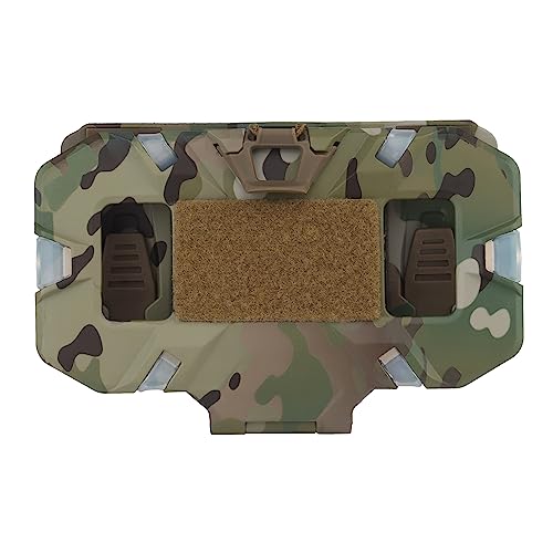 CMAIR4U Tactical Vest Phone Holder,Molle Mount,Universal Chest Phone Board Carrier Foldable Navigation Board,for Outdoor Paintball Airsoft Hunting Game (CP)