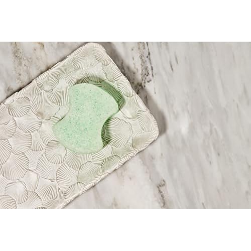 Spongables Pedi Scrub Foot Exfoliating 5+ Wash Sponge, Citron Eucalyptus, 6 Count