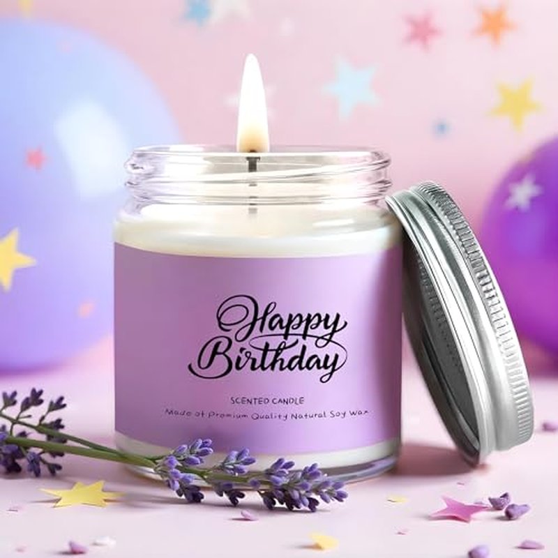 Birthday Gifts for Women, Happy Birthday Bath Set Gift Basket, Unique Spa Gift Idea for Mom, Sister, Bestie, Her, Wife, Female Friends, 30th, 50th, 60th, Gifts for Women Who Have Everything