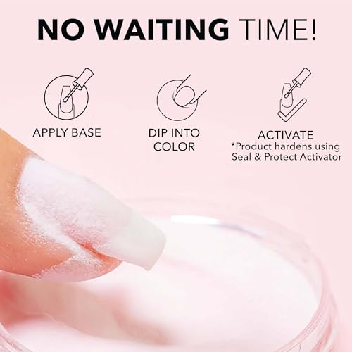 Kiara Sky Dip Powder Nude Tones 1 oz, Peaches & Cream