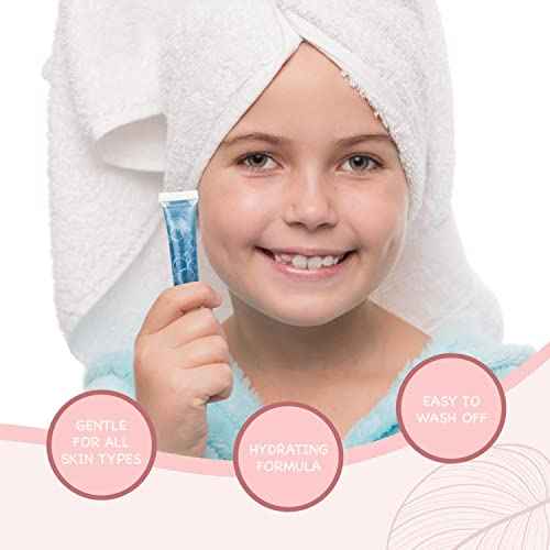 Expressions 24pc Lip Gloss Set, Flavored Lipgloss Squeeze Tubes with Carrying Case, Lip Gloss Set Value Pack, Assorted Fruit Flavored Lip Glosses, Kid-Friendly Non Toxic Makeup