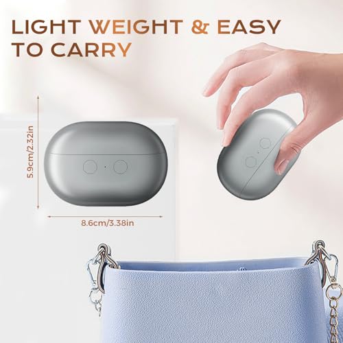 Electric Nail Clipper, 2025 New Electric Nail Trimmer Clippers for Fingers and Toes with 2 Adjustable Speeds, Electric Toe Nail Cutter for Seniors (Purple)