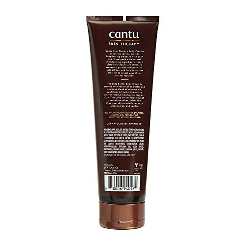 Cantu Skin Therapy Shea Butter Nourishing Body Cream for very Dry Skin, 8.5 Ounce