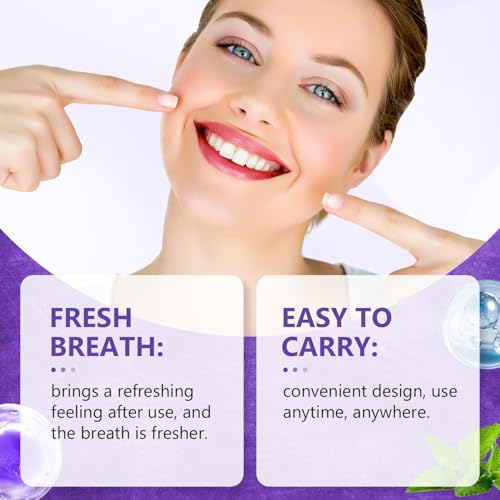 Probiotic Oral Spray for Long-Lasting Freshness, Alcohol-Free Oral Spray with Probiotics for Breath Care, Promotes Oral Health, Convenient Travel-Sized Breath Spray (20 ml / 0.68 oz)