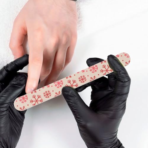 Nail Files: Double Sided Manicure Nail Files 24Pcs Christmas Nail Files Colorful Nail Buffers Toenails Polisher Tools for Manicure Women Girls-Random Style