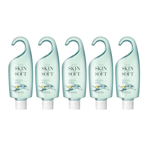 Avon Skin So Soft Original Shower Gel w/Jojoba Oil - 5 pack
