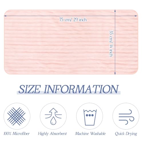 Shimeyao Bleach Proof Towels Microfiber Absorbent Resistant Hair Hand Towels Bulk Quick Dry for Barber Gym Bath Spa Shaving(40 Pack,Morandi Color,Stylish)