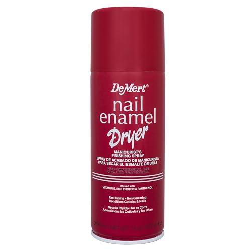 Demert Brands Nail Enamel Dryer Manicurist's Finishing Spray - 7.5 fl oz Spray Can - Fast Drying