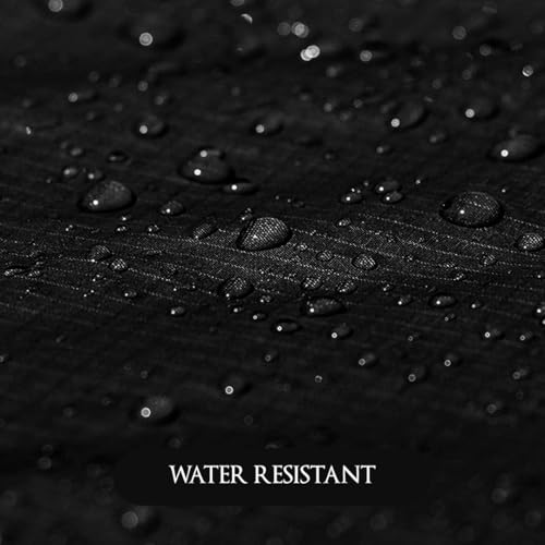 Betty Dain A Size Above Plus Size Salon Stylist Jacket, Cut for Curves, Three-quarter Length Sleeves, Button Down Front, Two Lower Front Pockets, Lightweight, Water Resistant Nylon/Poly, Black, 3X