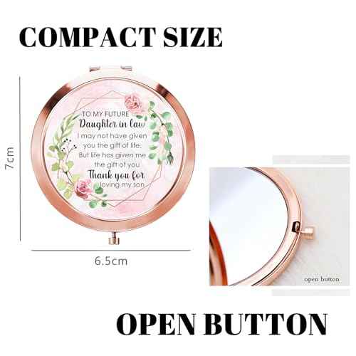 GAOLZIUY Future Daughter in Law Gifts on Wedding Day, Gifts for My Future Daughter-in-Law, Bride Wedding Gift Daughter in Law Bridal Shower Gift from Mother in Law, Gifts for New Daughter